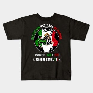 Playera Seleccion Mexicana de Futbol Vamos Mexico El Tri Kids T-Shirt